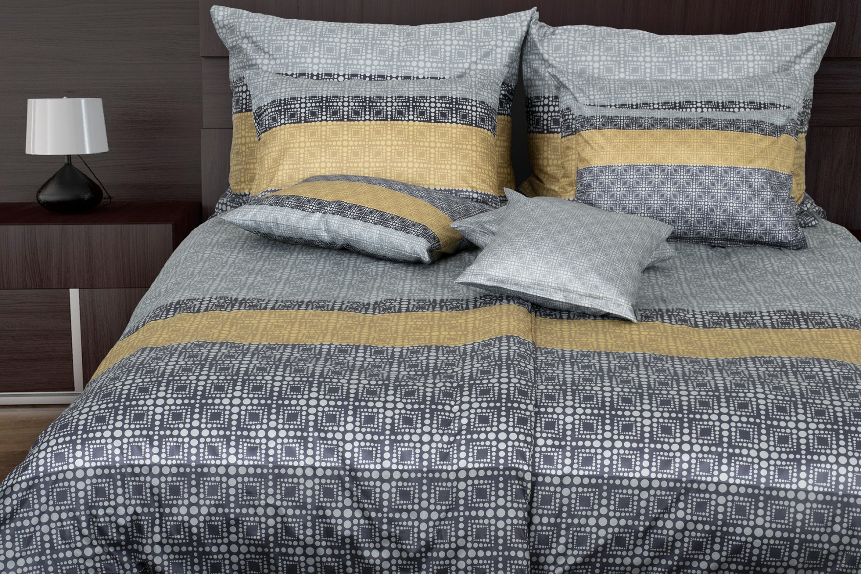 Luxus Makosatin Bettwsche 200x220 Bild